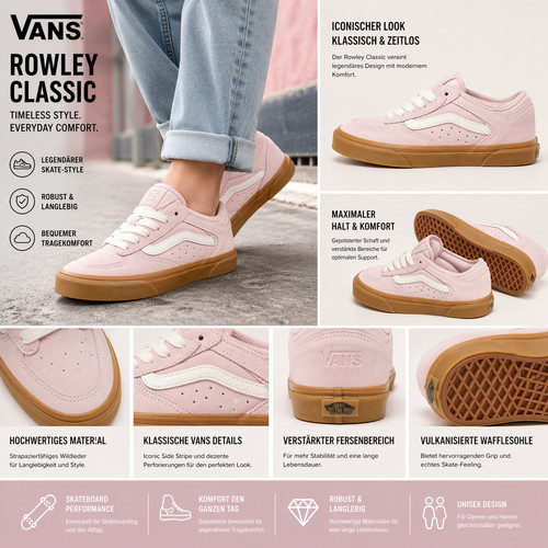 Vans sneaker rowley classic - vans,