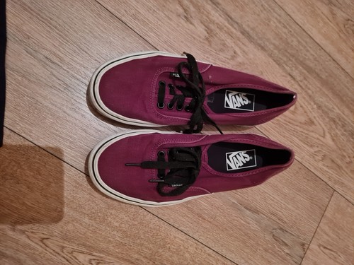 Bordeauxrote vans schuhe - vans, im